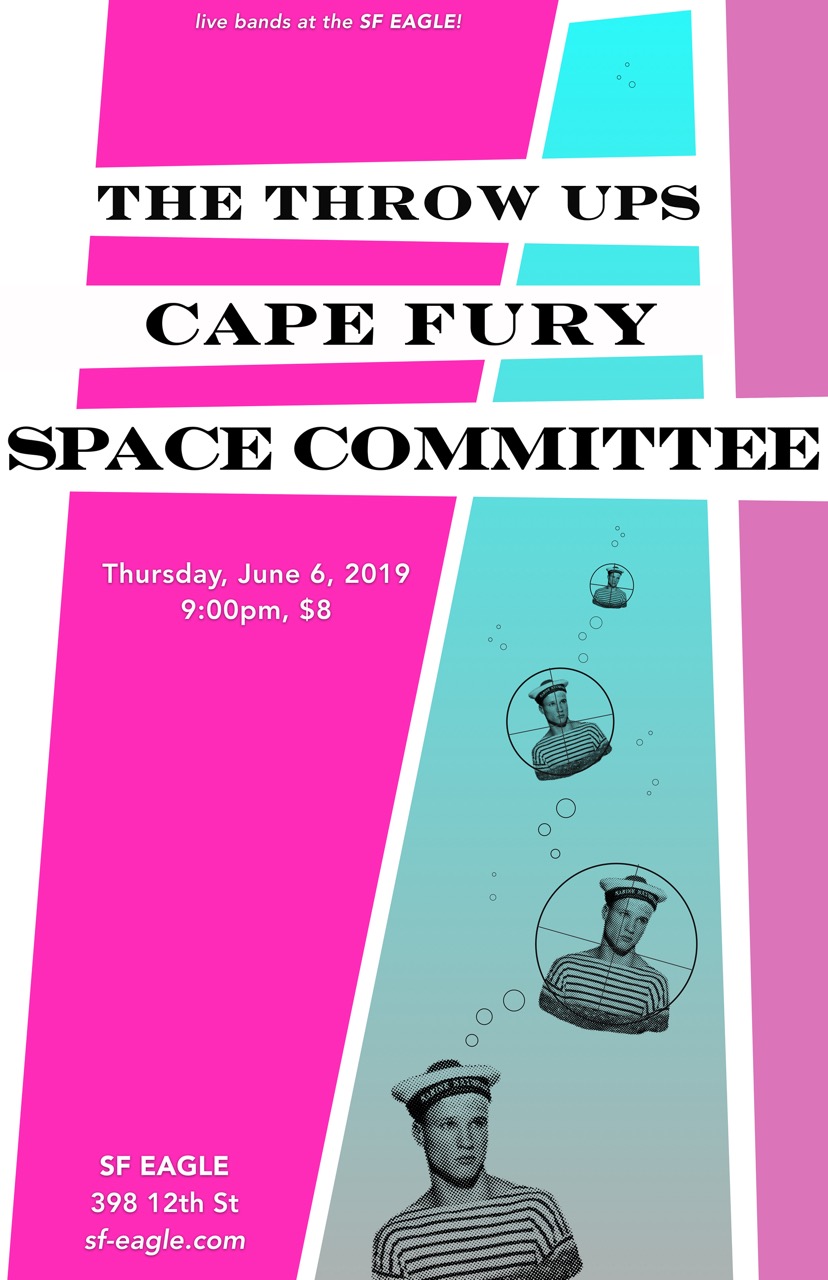 Show poster: Cape Fury at The Eagle