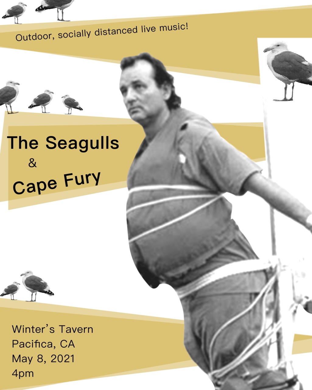Show poster: Cape Fury at The Winters