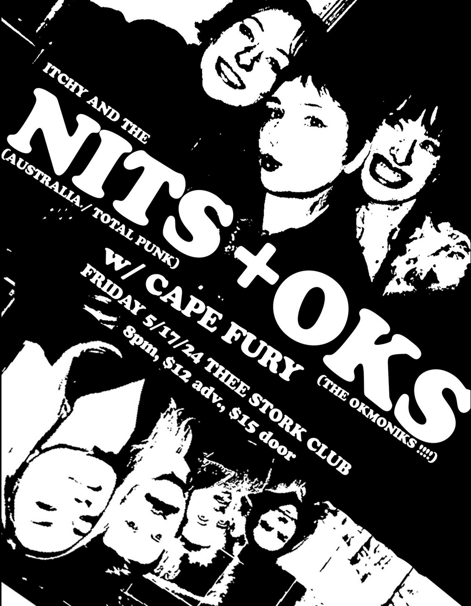 Show poster: Cape Fury at The Stork Club