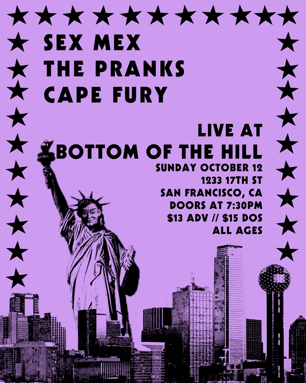 Bottom of the Hill show poster